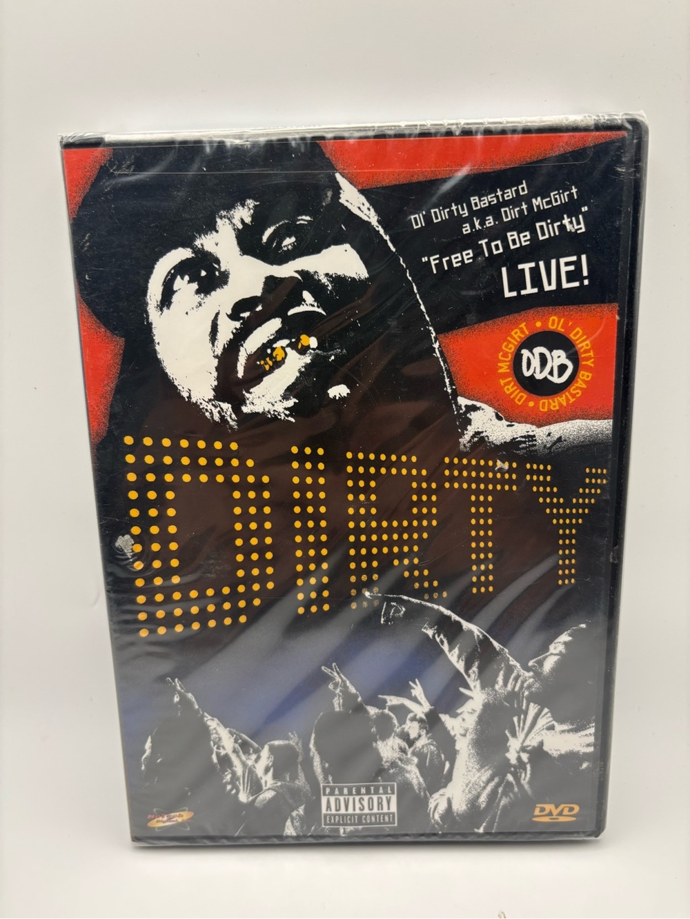 Ol Dirty Bastard ODB Dirty Live DVD Sealed New Wu Tang Clan Hip Hop Concert